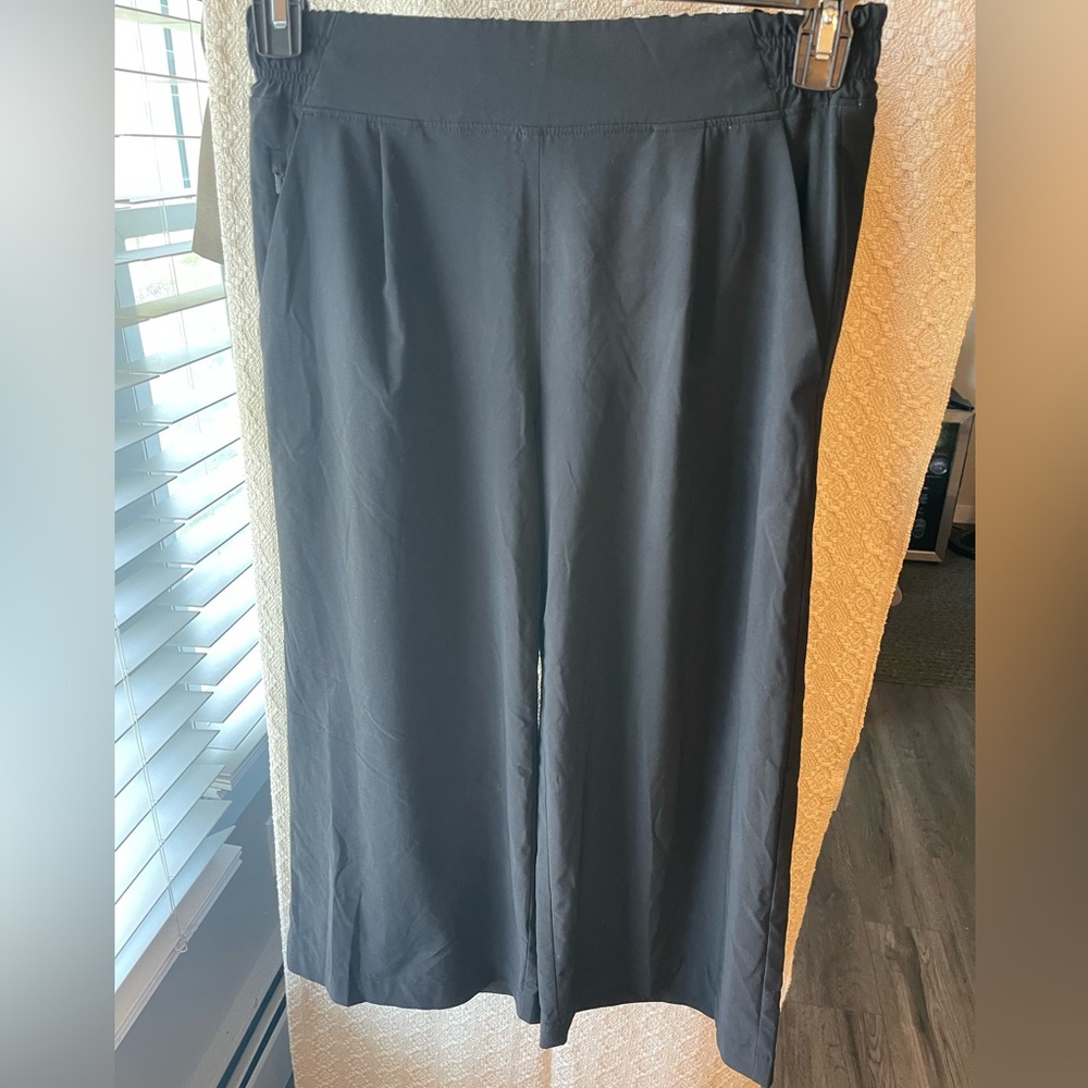 Athleta Brooklyn Wide Leg Crop Pant 2P